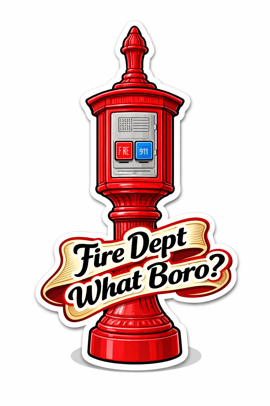Fire Dept What Boro Call Box